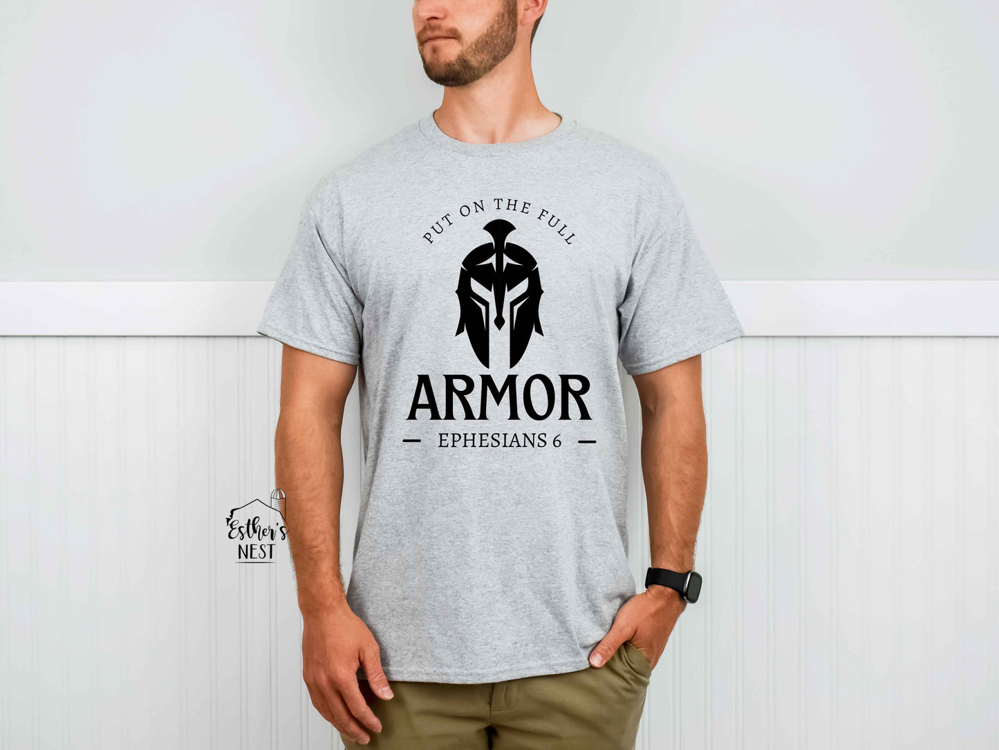 Full Armor Men's Adult Tee | Faith Collection | Adult Tee Collection | Mens Collection