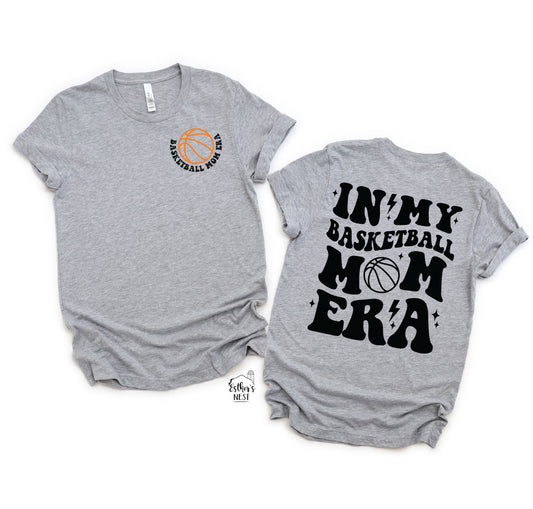 Basketball Mom Era Spirit Wear Adult Tee |  Spirit Wear Collection