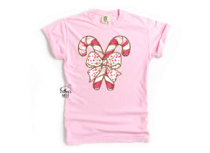 Candy Cane Christmas Tee | Christmas Collection | Adult Tee Collection (Copy)