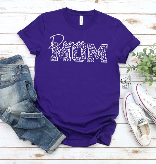 Dance Mom Leopard Adult Tee | Sports Collection