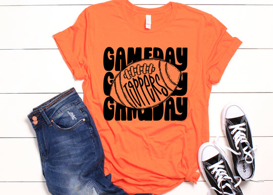 Game Day Football Adult Tee | Hillsboro Toppers  | School Spirit Collection