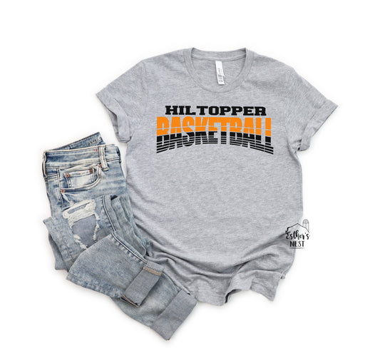 Basketball 2 Adult Tee | Hillsboro Toppers | Spirit Wear Collection | Sports Collection