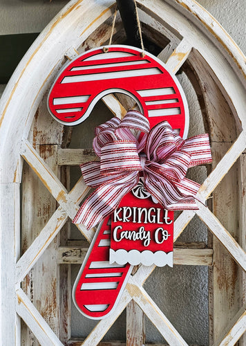 Candy Cane Door Hanger | Christmas Collection