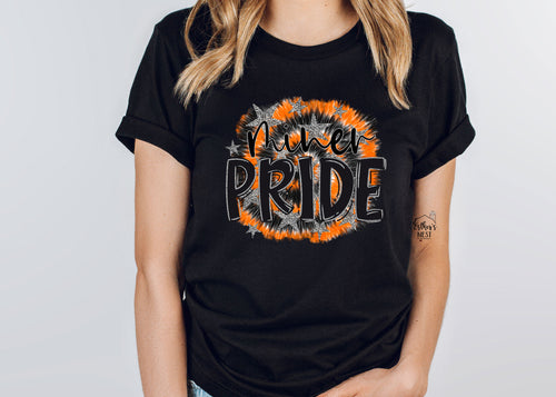 Tie Dye Adult Spirit Wear Tee | Gillespie Miners | Spirit Wear Collection