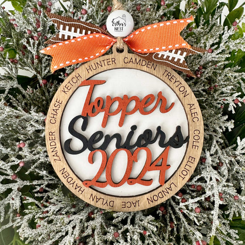 Personalized Team Christmas Ornament | Christmas Decor