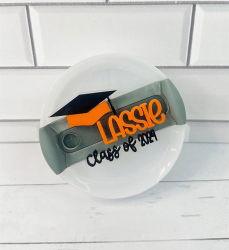 Tumbler Name Plate Topper | Spirit Wear Collection