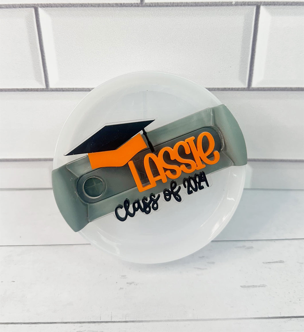 Tumbler Name Plate Topper | Spirit Wear Collection