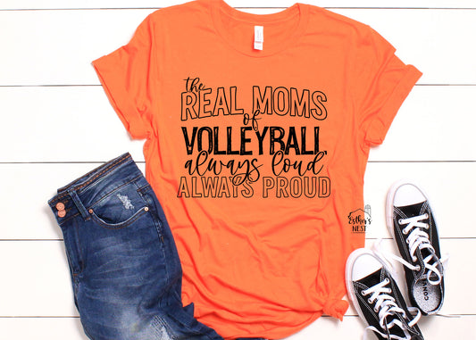 Real Moms of Volleyball Adult Tee | Hillsboro Toppers  | School Spirit Collection