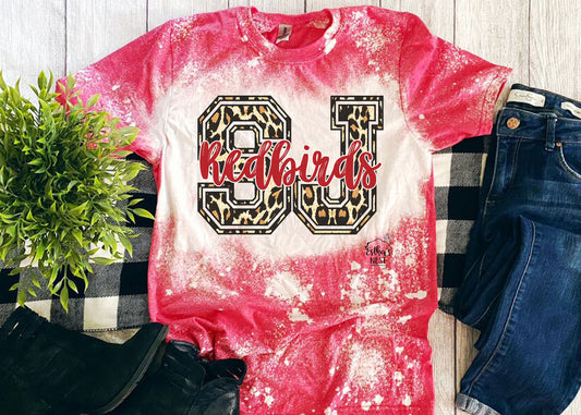 Bleached Adult Spirit Tee | St. John's | Spirit Wear