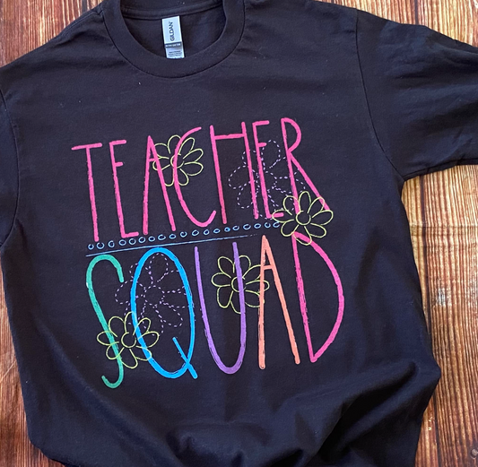 Chalkboard Teacher Adult Tee | Educator Apparel | Educator Collection