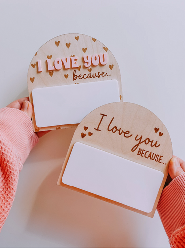 Love Notes Dry Erase Board | Valentine Collection | Children's Collection | Everyday Collection