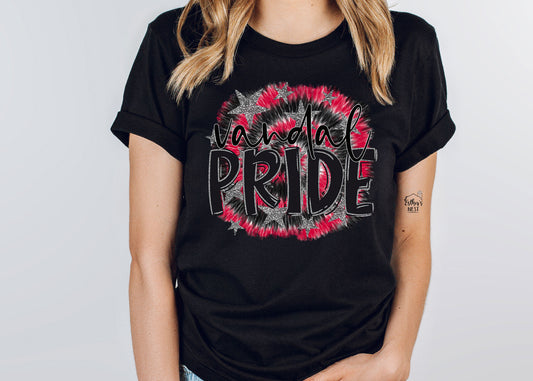 Tie Dye Adult Spirit Tee | Vandalia Vandals | Spirit Wear