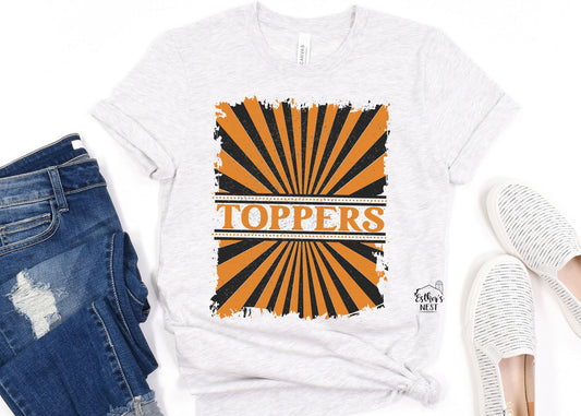 Vintage Topper Spirit Wear Adult Tee | Hillsboro Toppers | Spirit Wear Collection