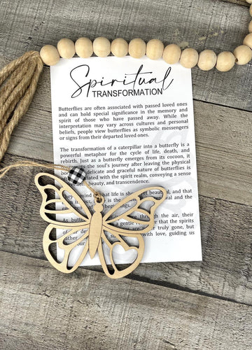 The Spiritual Transformation Butterfly | The Meaningful Ornament Collection | Christmas Collection