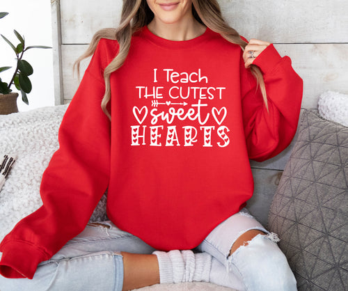 Teacher Valentine Tee or Sweatshirt | Valentine Collection | Educator Collection | Adult Tee Collection