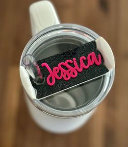 Tumbler Name Plate Topper | Spirit Wear Collection