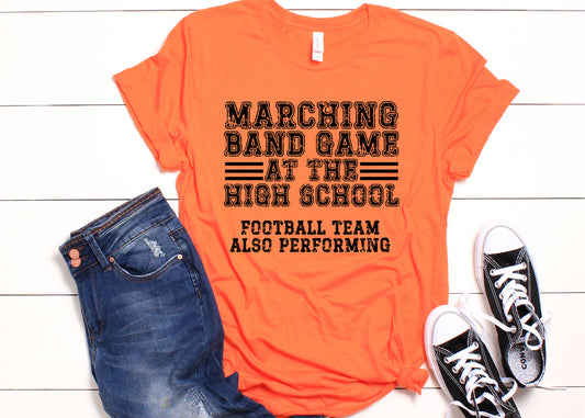 Marching Band Adult Tee | Hillsboro Toppers  | School Spirit Collection