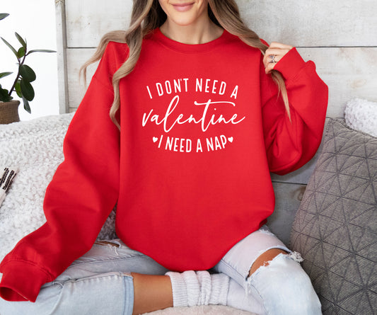 NAP Valentine Tee or Sweatshirt | Valentine Collection | Adult Tee Collection