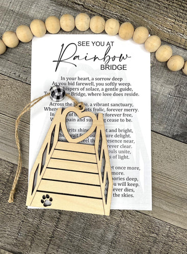 See You At The Rainbow Bridge | The Meaningful Ornament Collection | Christmas Collection