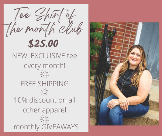 Tee Shirt of the Month Club, a monthly subscription | Apparel Collection