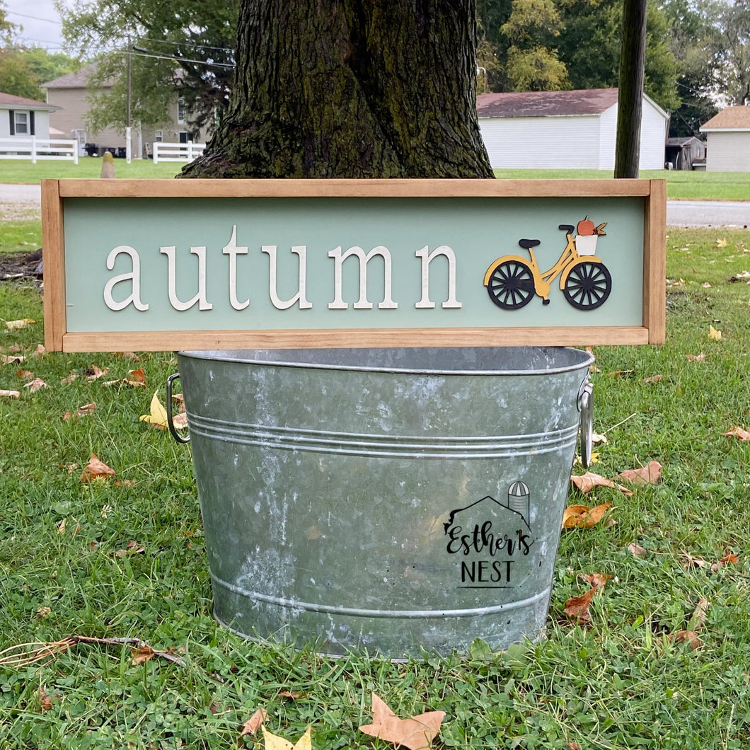 Autumn Fall Wood Sign | Home Decor | Fall Collection