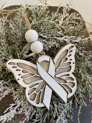 Awareness Butterfly Christmas Ornament | Christmas Decor | Home Decor