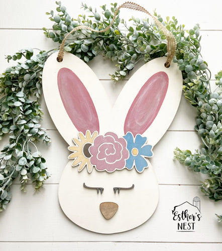 Bunny Door Hanger | Door Hanger Collection | Spring Collection | Easter Collection