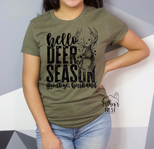 Deer Season Wife Adult Tee | Apparel Collection