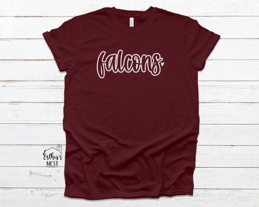 Falcons Spirit Wear Sweatshirt or Tee Shirt | Spirit Wear Collection