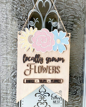 Load image into Gallery viewer, Flower Market Door Hanger | Door Hanger Collection | Spring Collection