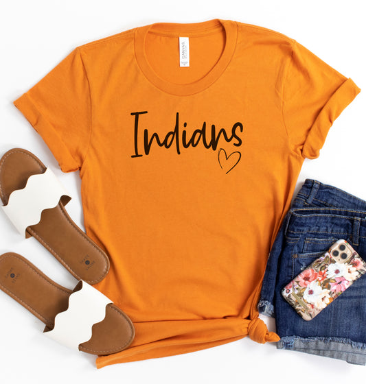 Custom School Spirit Wear Adult Tee | Gillespie Indians | Spirit Wear