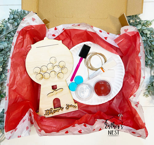 Kids Gumball DIY Kit | Home Decor | DIY Kit | Valentine Collection