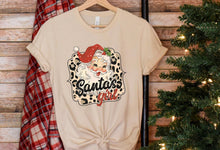 Load image into Gallery viewer, Santa&#39;s Girl Adult Tee | Adult Tee Collection | Christmas Collection