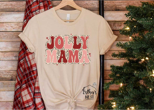 Jolly Mama Adult Tee | Adult Tee Collection | Christmas Collection