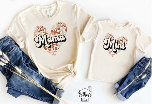 Valentine Mama & Mini Tees | Valentine Collection | Adult Tees | Youth Tees | Mom Life Collection