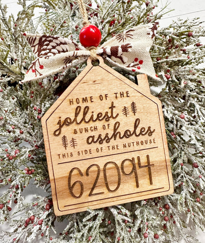 Christmas Vacation Zip Code  Christmas Ornament | Christmas Decor