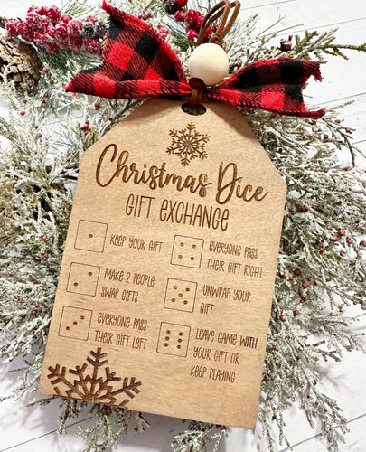 Roll the Dice Christmas Game  | Christmas Decor