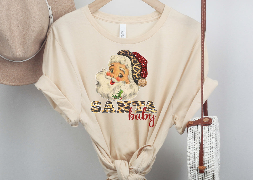 Santa Baby Adult Tee | Christmas Collection