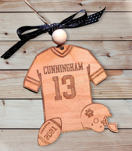 Personalized Sports Band Ornaments | Christmas Collection | Sports Collection | Spirit Wear Collection