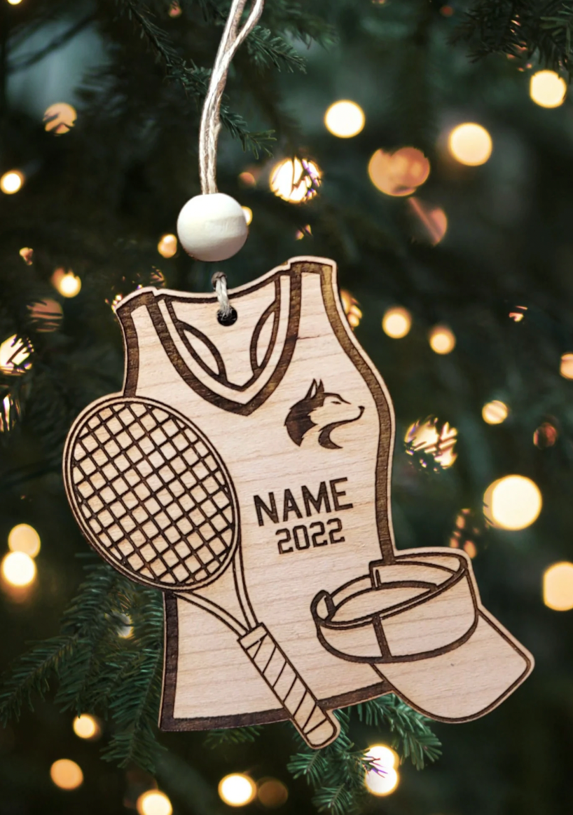 Personalized Sports Band Ornaments | Christmas Collection | Sports Collection | Spirit Wear Collection