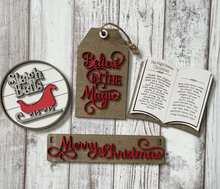 Load image into Gallery viewer, MAGIC OF CHRISTMAS WAGON INSERT -  NESTING BOX EXCLUSIVE