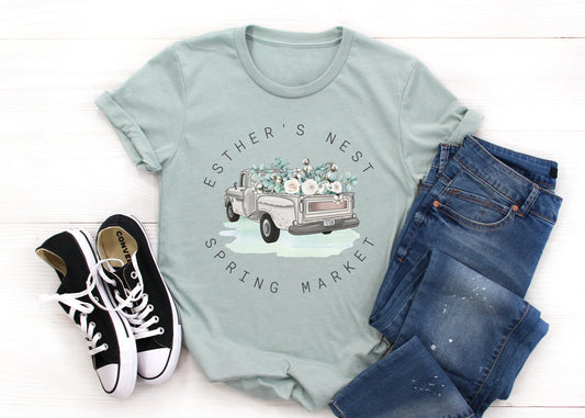 Esther's Nest Spring Market Tee | Adult Tees | Spring Collection