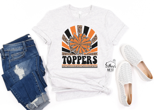 Topper Cheer Hygee Spirit Wear Adult Tee | Hillsboro Toppers | Spirit Wear Collection