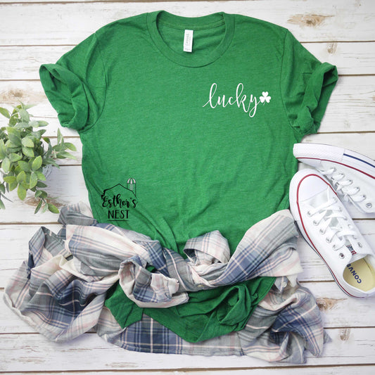 Lucky St. Patrick's Day Tee | Adult Tees | St. Patrick's Day Collection